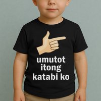 Umutot Itong Katabi Ko Funny Filipino Pinoy Philippines Toddler T-Shirt
