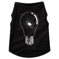 Universe In Lightbulb Outer Space Galaxy Astronomy Astronaut Doggie Tank