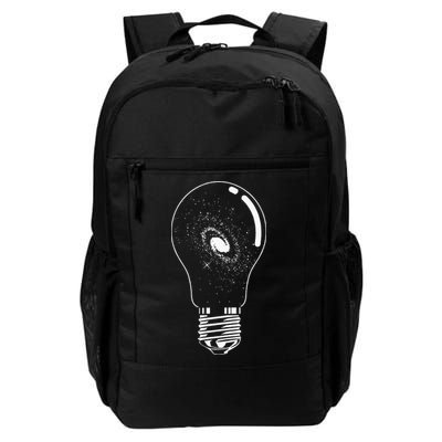 Universe In Lightbulb Outer Space Galaxy Astronomy Astronaut Backpack