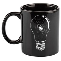 Universe In Lightbulb Outer Space Galaxy Astronomy Astronaut 11oz C Handle Ceramic Mug