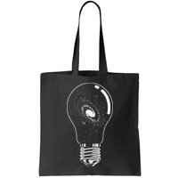 Universe In Lightbulb Outer Space Galaxy Astronomy Astronaut Bag