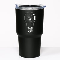 Universe In Lightbulb Outer Space Galaxy Astronomy Astronaut Tumbler