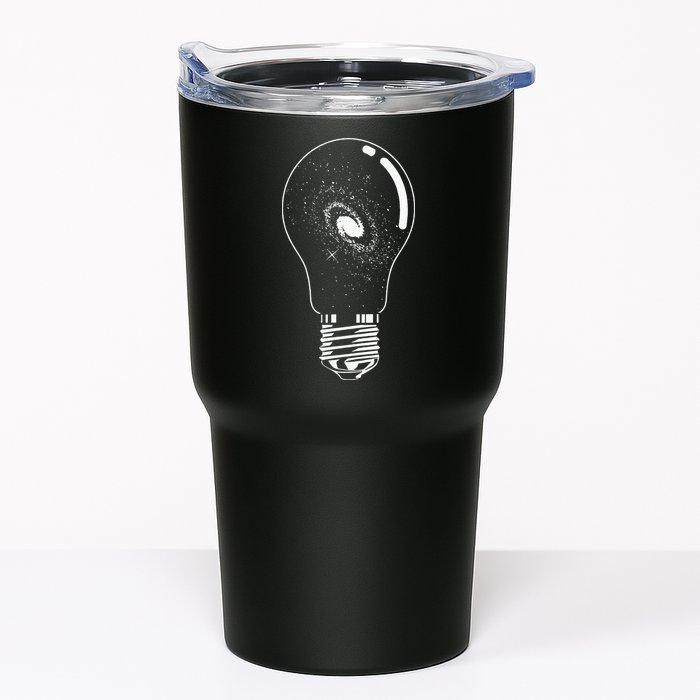 Universe In Lightbulb Outer Space Galaxy Astronomy Astronaut Tumbler