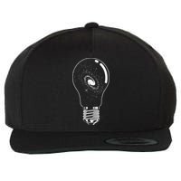 Universe In Lightbulb Outer Space Galaxy Astronomy Astronaut Wool Snapback Cap