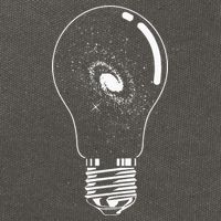 Universe In Lightbulb Outer Space Galaxy Astronomy Astronaut Cotton Canvas Backpack