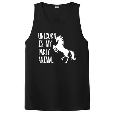 Unicorn Is My Party Animal PosiCharge Competitor Tank