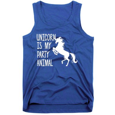 Unicorn Is My Party Animal Tank Top