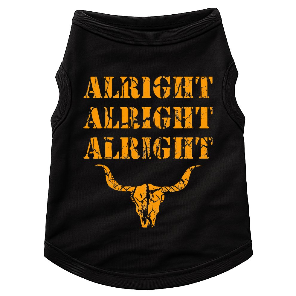 USA in order Texas longhorn pride Doggie Tank