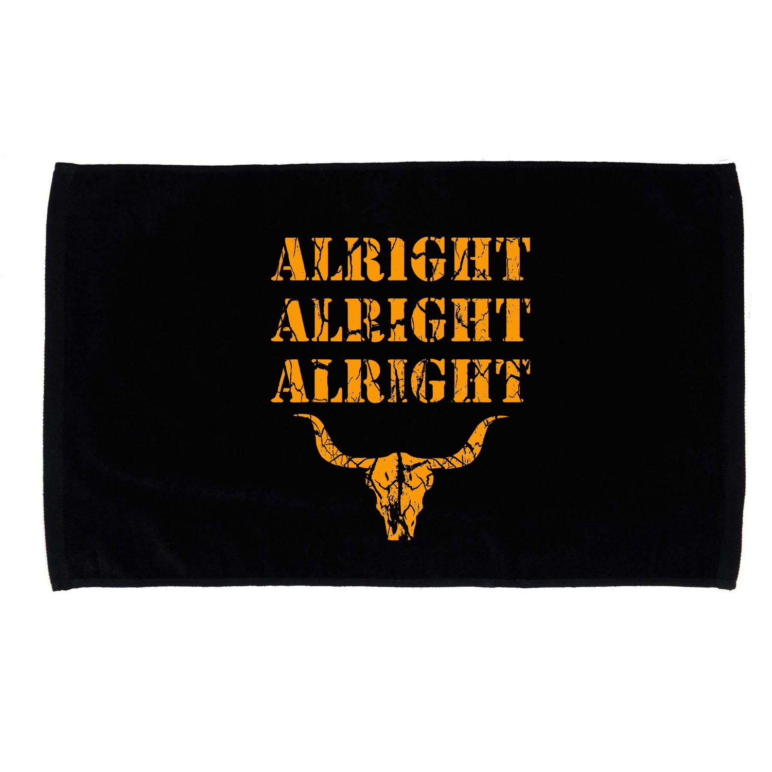 USA in order Texas longhorn pride Microfiber Hand Towel