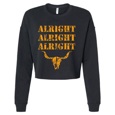 USA in order Texas longhorn pride Cropped Pullover Crew