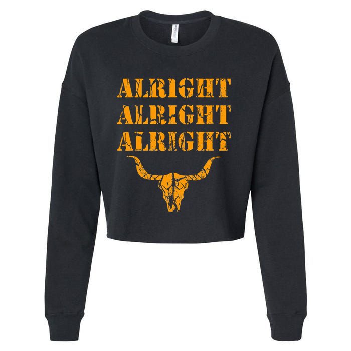 USA in order Texas longhorn pride Cropped Pullover Crew