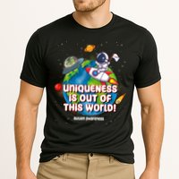 Uniqueness Is Out Of This World Autism Awareness Space Performance Shirt