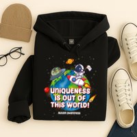 Uniqueness Is Out Of This World Autism Awareness Space Hoodie