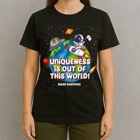 Uniqueness Is Out Of This World Autism Awareness Space T-Shirt
