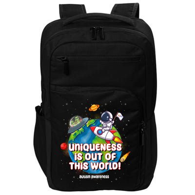 Uniqueness Is Out Of This World Autism Awareness Space Impact Tech Backpack