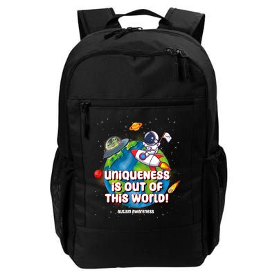 Uniqueness Is Out Of This World Autism Awareness Space Backpack
