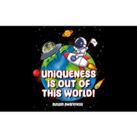 Uniqueness Is Out Of This World Autism Awareness Space Bumper Sticker