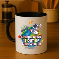 Uniqueness Is Out Of This World Autism Awareness Space Mug