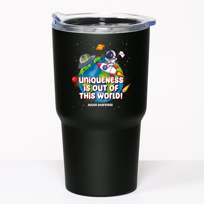 Uniqueness Is Out Of This World Autism Awareness Space Tumbler