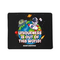 Uniqueness Is Out Of This World Autism Awareness Space Mousepad