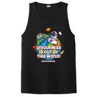 Uniqueness Is Out Of This World Autism Awareness Space PosiCharge Competitor Tank