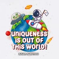 Uniqueness Is Out Of This World Autism Awareness Space Garment-Dyed Sweatshirt