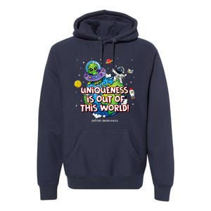 Uniqueness Is Out Of This World Autism Awareness Premium Hoodie