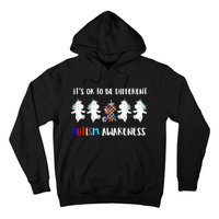 Unicorn It's OkTo Be Different Autism Awareness Tee Hoodie