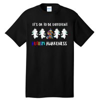 Unicorn It's OkTo Be Different Autism Awareness Tee Tall T-Shirt