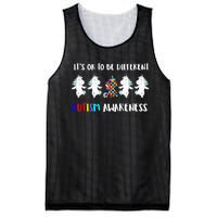 Unicorn It's OkTo Be Different Autism Awareness Tee Mesh Reversible Basketball Jersey Tank