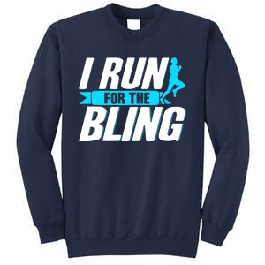 Ultramarathon I Run For The Bling Ultra Marathon Runner Sweatshirt