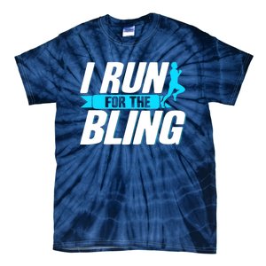 Ultramarathon I Run For The Bling Ultra Marathon Runner Tie-Dye T-Shirt