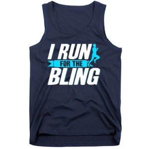 Ultramarathon I Run For The Bling Ultra Marathon Runner Tank Top