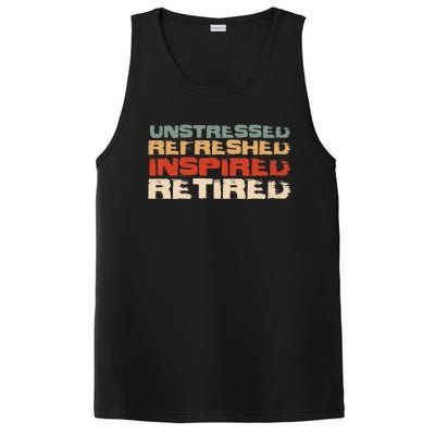 Unstressed Inspired Retired PosiCharge Competitor Tank