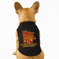 Uffda I Sure Could Gopher A Beer Mn Gopher Doggie Tank