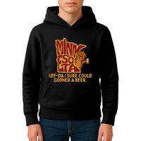 Uffda I Sure Could Gopher A Beer Mn Gopher Kids Hoodie
