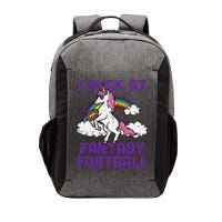 Unicorn I Suck At Fantasy Football Funny FFL Loser Vector Backpack
