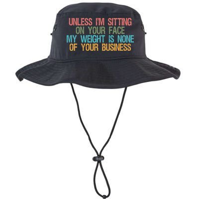 Unless IM Sitting On Your Face My Weight Is None Of Your Bu Bucket Hat