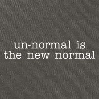 Unnormal Is The New Normal Cotton Canvas Backpack
