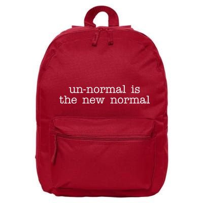 Unnormal Is The New Normal 16 in Basic Backpack