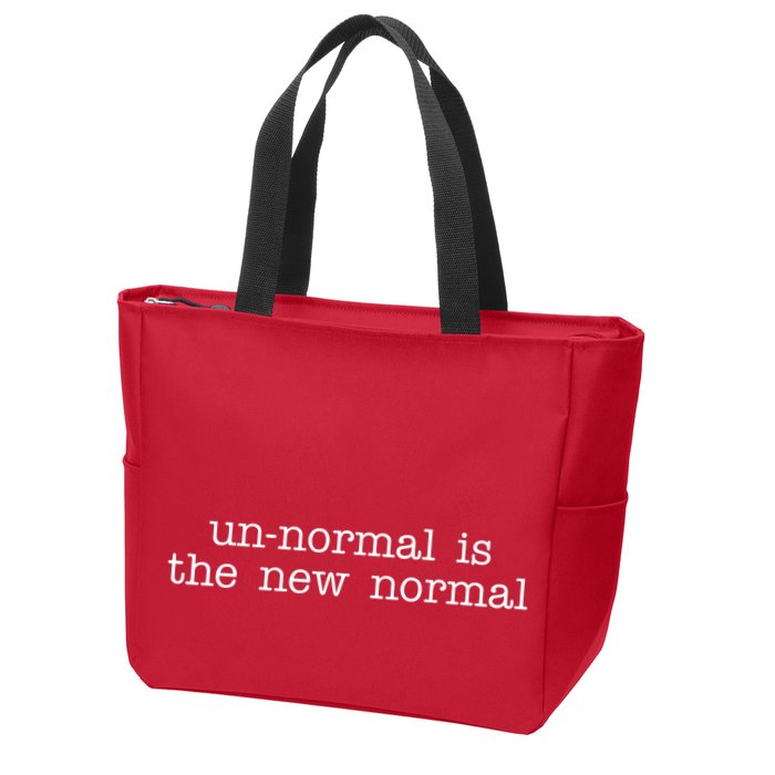 Unnormal Is The New Normal Zip Tote Bag