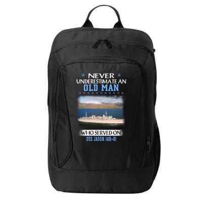 Uss Jason Ar8 Veterans Day Father Day Meaningful Gift City Backpack