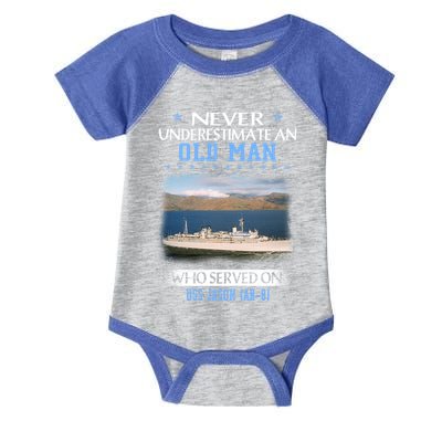 Uss Jason Ar8 Veterans Day Father Day Meaningful Gift Infant Baby Jersey Bodysuit