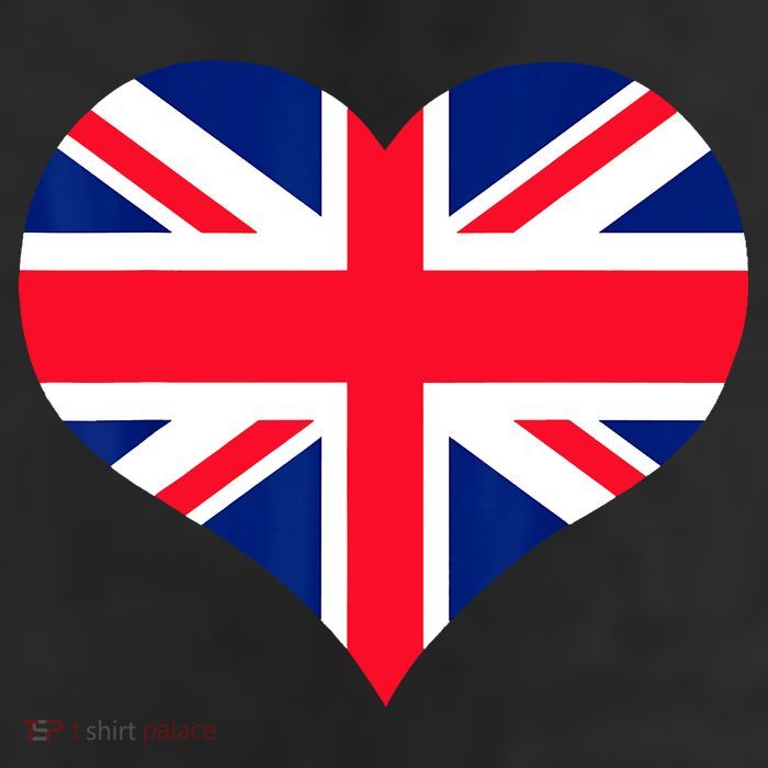 Union Jack British Flag Heart British Isles Cool Comfort Performance Bucket Hat