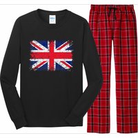 UNION JACK FLAG UNITED KINGDOM GREAT BRITAIN ENGLAND Long Sleeve Pajama Set