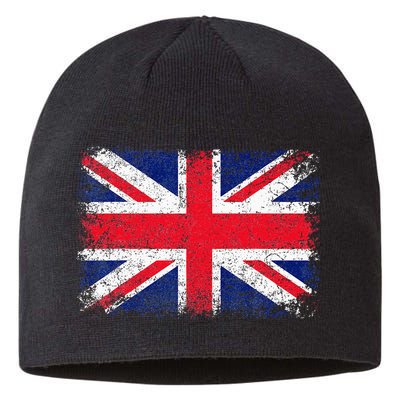 UNION JACK FLAG UNITED KINGDOM GREAT BRITAIN ENGLAND Sustainable Beanie