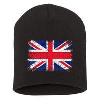 UNION JACK FLAG UNITED KINGDOM GREAT BRITAIN ENGLAND Short Acrylic Beanie