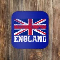 Union Jack Flag Uk England United Kingdom Roots Gift Coaster