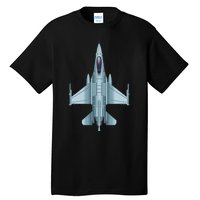 US Jet Fighter Jet Plane Pilot Gift Tall T-Shirt