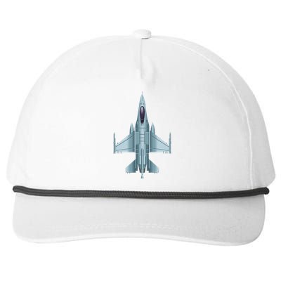 US Jet Fighter Jet Plane Pilot Gift Snapback Five-Panel Rope Hat